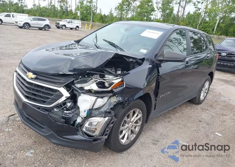 2020 Chevrolet Equinox Fwd Ls из США, поврежденный, VIN 3GNAXHEV2LS506260